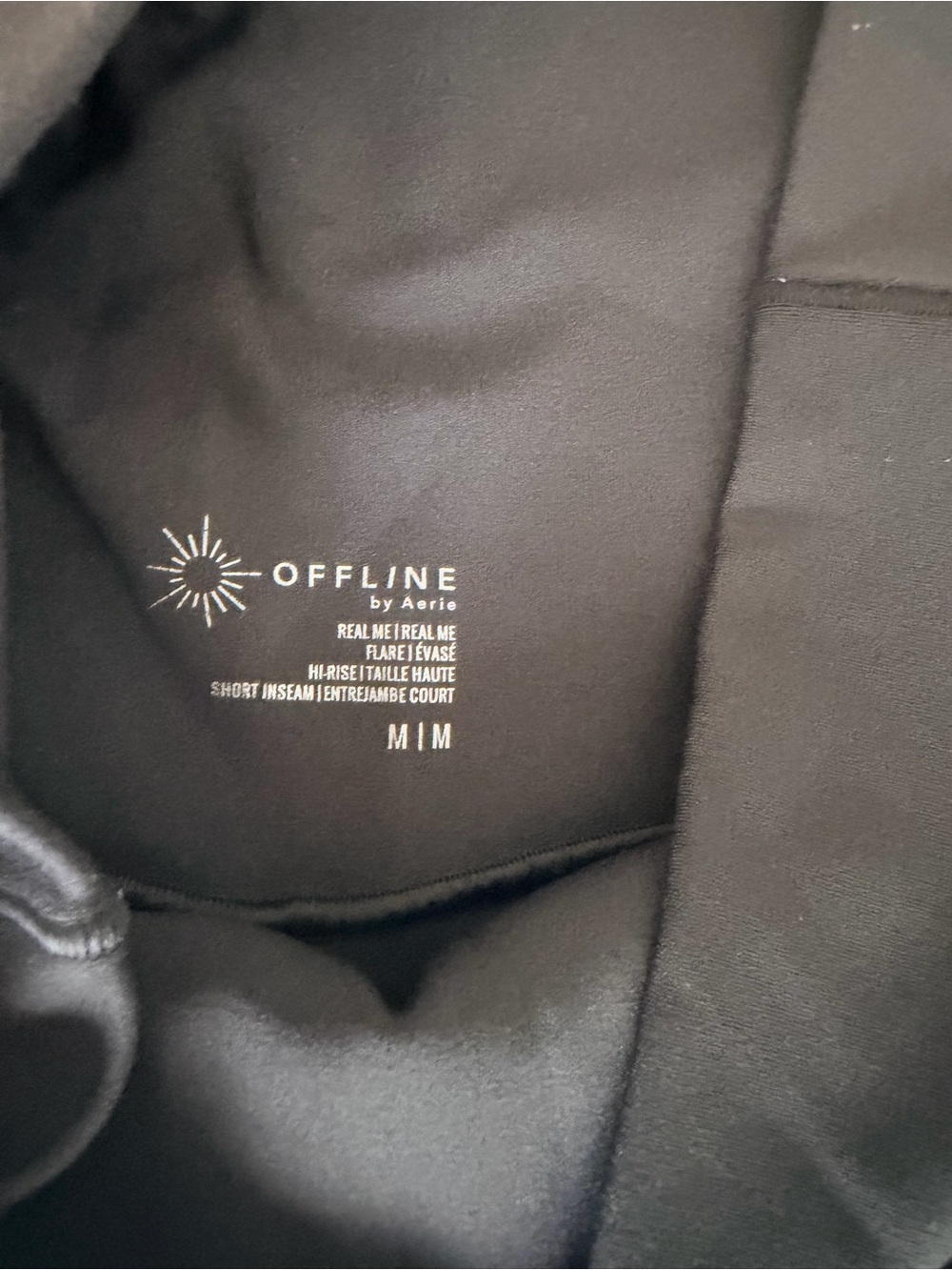 OFFLINE By Aerie Real Me High Waisted Crossover Flare Legging M short set of 3! - Picture 6 of 16